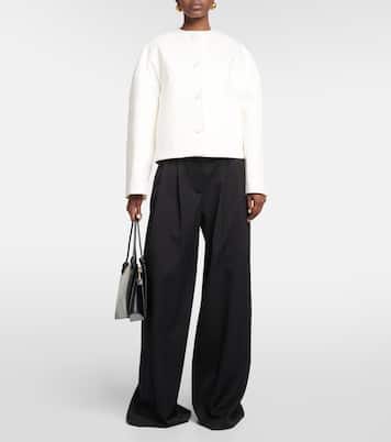 Dev cropped denim jacket | Fforme