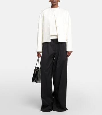 Dev cropped denim jacket | Fforme