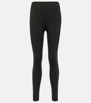 Anya silk-blend jersey leggings | Fforme