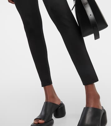 Anya silk-blend jersey leggings | Fforme