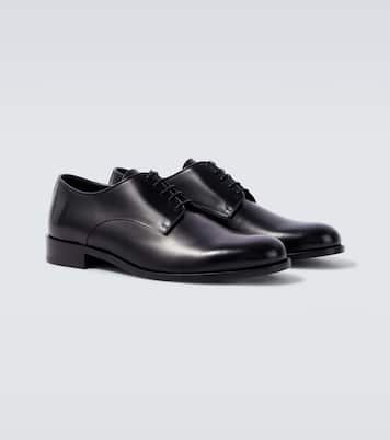 Leather Derby shoes | Giorgio Armani