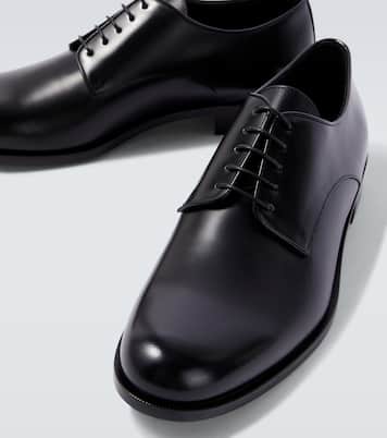Leather Derby shoes | Giorgio Armani