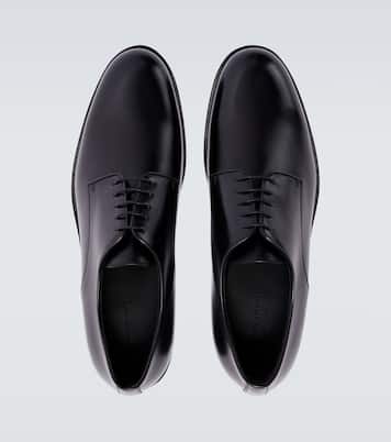 Leather Derby shoes | Giorgio Armani
