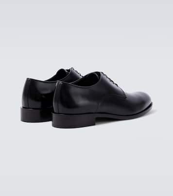 Leather Derby shoes | Giorgio Armani