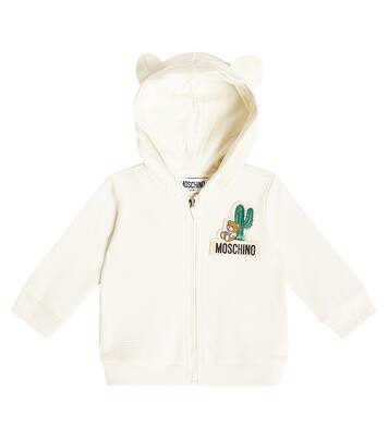 Baby cotton jersey hoodie | Moschino Kids