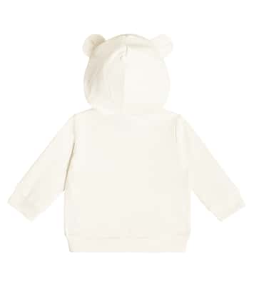 Baby cotton jersey hoodie | Moschino Kids