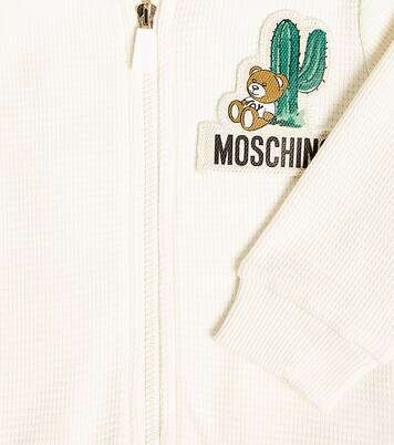 Baby cotton jersey hoodie | Moschino Kids
