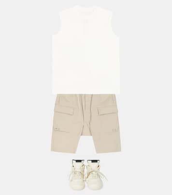 Tarp cotton jersey tank top | Rick Owens Kids
