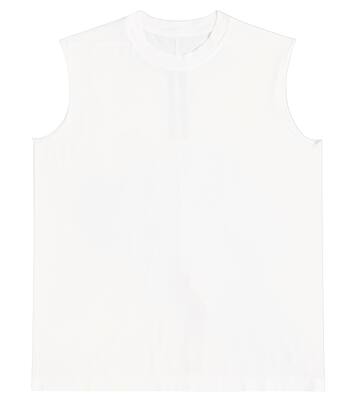 Tarp cotton jersey tank top | Rick Owens Kids