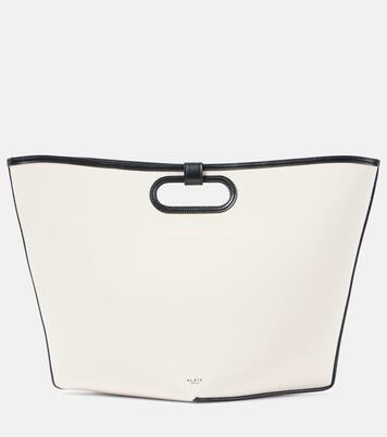 Folded Large canvas tote bag | Alaïa