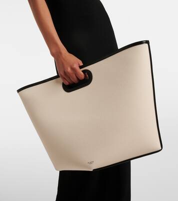 Folded Large canvas tote bag | Alaïa