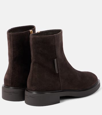 Lexington suede ankle boots | Gianvito Rossi