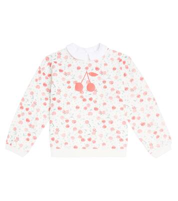 Claudine printed cotton sweatshirt | Bonpoint