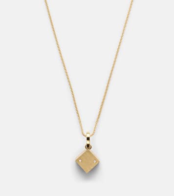 Halskette Spiga aus 18kt Gelbgold mit Diamanten | Marie Lichtenberg