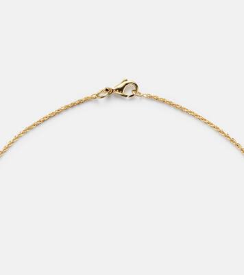 Halskette Spiga aus 18kt Gelbgold mit Diamanten | Marie Lichtenberg