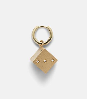 Halskette Spiga aus 18kt Gelbgold mit Diamanten | Marie Lichtenberg