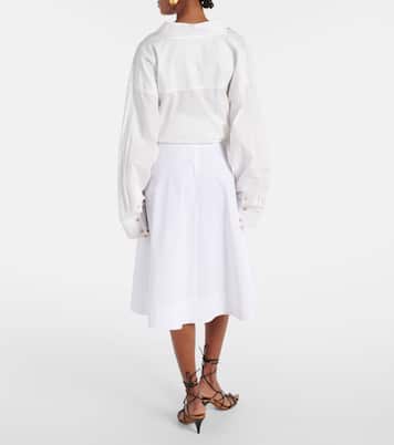 Midirock aus Baumwolle | Khaite