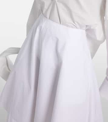 Midirock aus Baumwolle | Khaite