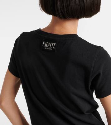 Samson cotton jersey T-shirt | Khaite