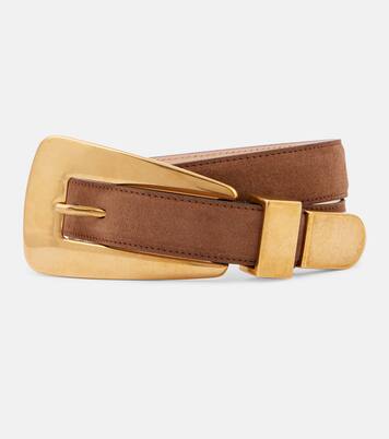Lucca suede belt | Khaite