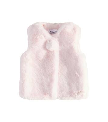 Baby faux fur vest | Tartine et Chocolat