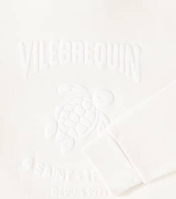 Logo cotton fleece hoodie | Vilebrequin Kids