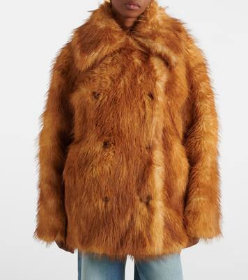 Mantel Urban Jungle aus Faux Fur | Dorothee Schumacher