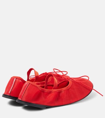 Mary-Jane-Ballerinas Glove aus Mesh | Proenza Schouler