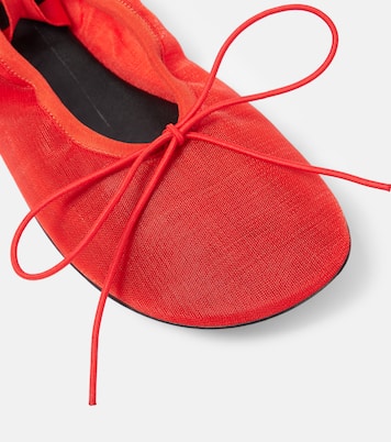 Mary-Jane-Ballerinas Glove aus Mesh | Proenza Schouler