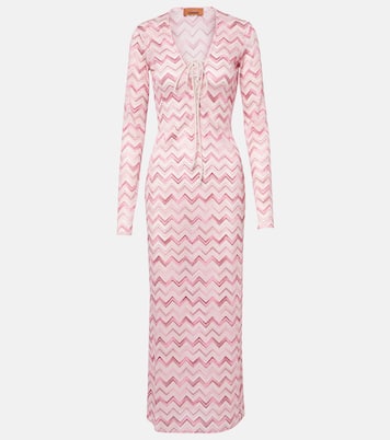 Lamé midi dress | Missoni