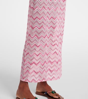 Lamé midi dress | Missoni