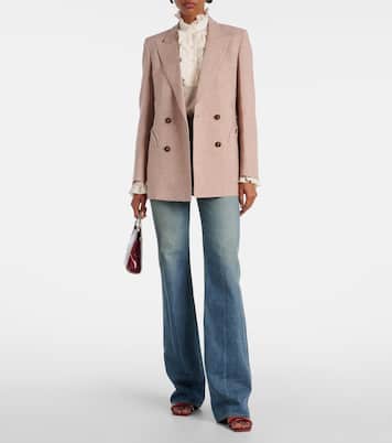 جاكيت بليزر من الكتّان والصوف Spray | Blazé Milano