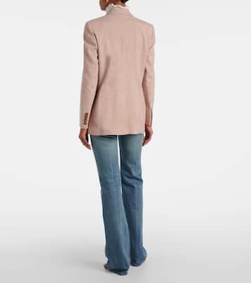 جاكيت بليزر من الكتّان والصوف Spray | Blazé Milano