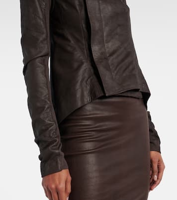 Veste Naska en cuir | Rick Owens