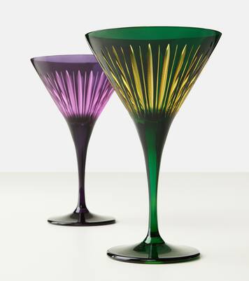 Set de 4 copas de martini Prism | L'Objet