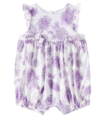 Baby floral cotton playsuit | Tartine et Chocolat