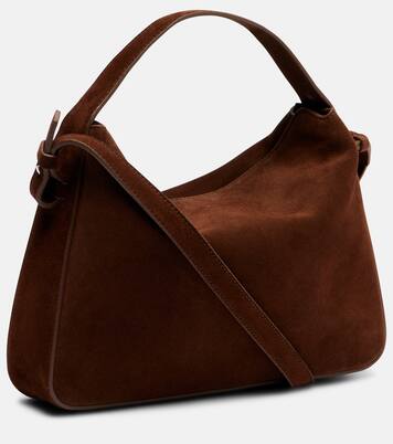 Borsa a spalla in suede | Aesther Ekme