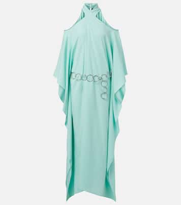 Caftano Mambo con scollo all’americana e cintura | Taller Marmo