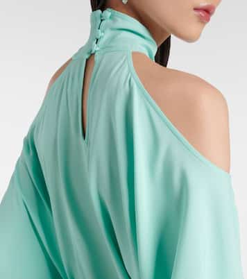 Caftano Mambo con scollo all’americana e cintura | Taller Marmo