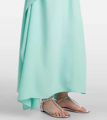 Caftano Mambo con scollo all’americana e cintura | Taller Marmo