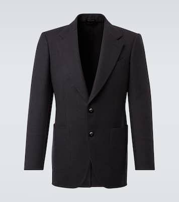 Blazer en mezcla de lana y seda | Tom Ford