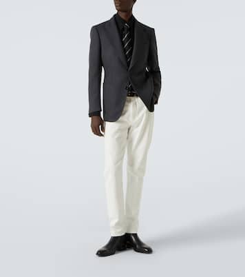 Blazer en mezcla de lana y seda | Tom Ford