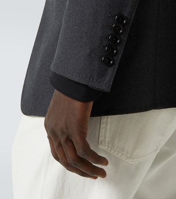 Blazer en mezcla de lana y seda | Tom Ford