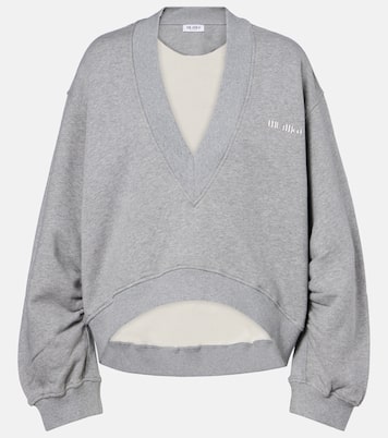 Sweatshirt aus Baumwollfleece | The Attico