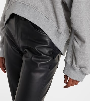 Sweatshirt aus Baumwollfleece | The Attico