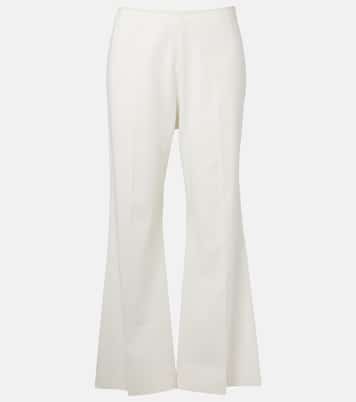 Pantalon flare Walter en toile de coton | Khaite