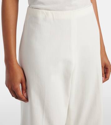 Pantalon flare Walter en toile de coton | Khaite