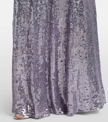 Robe longue Jourdain à ornements | Jenny Packham