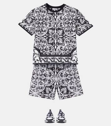 Majolica swim trunks | Dolce&Gabbana Kids