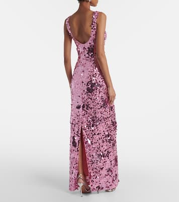 Robe longue Bex à sequins | Simkhai